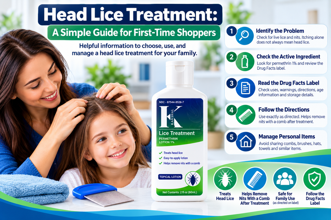 Head Lice Treatment for First-Time Users