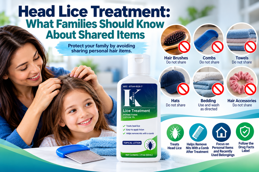 Head Lice Treatment and Shared Items