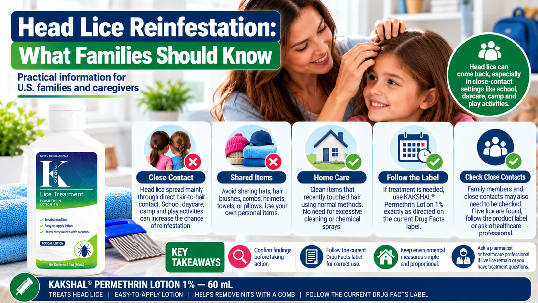 Head Lice Reinfestation: What Families Should Know