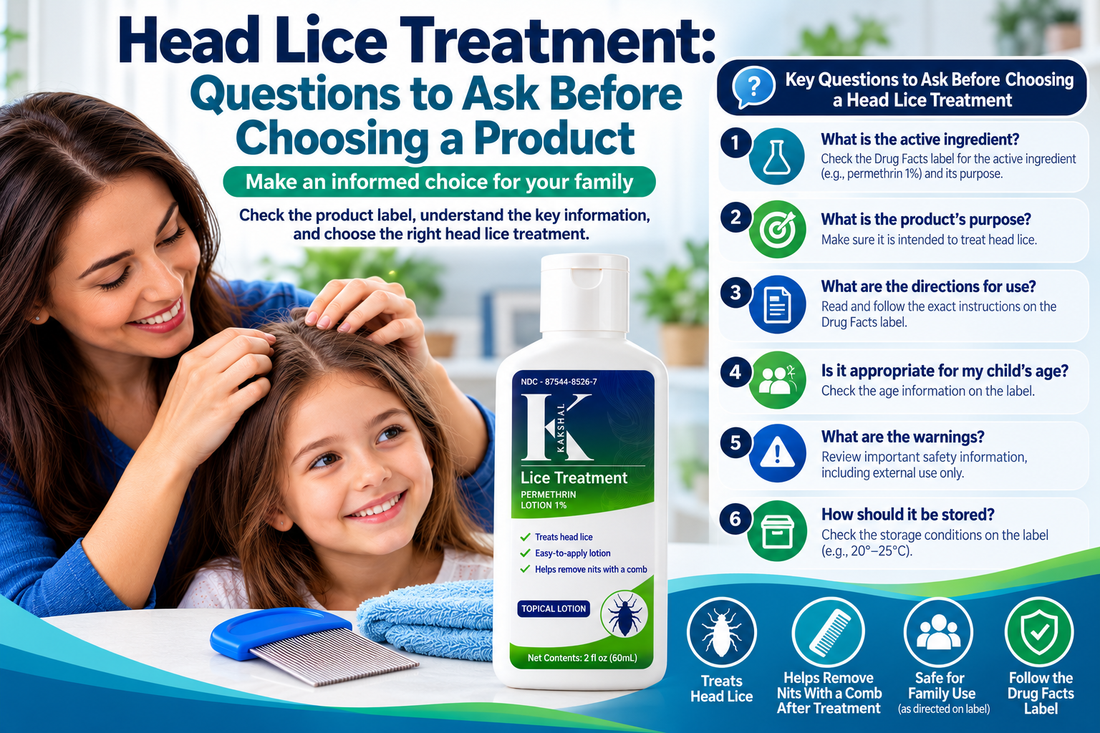 Choosing a Head Lice Treatment