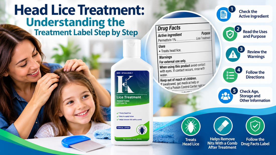 How to Read Lice Treatment Labels
