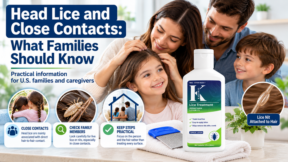 Head Lice and Close Contacts: What Families Should Know