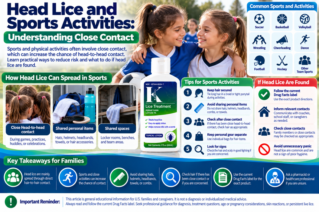 Head Lice and Sports: Close Contact