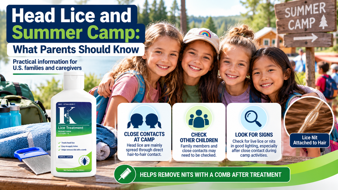 Head Lice and Summer Camp: What Parents Should Know