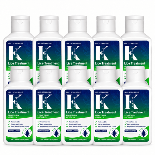 KAKSHAL® Permethrin Lotion 1% Lice Treatment – 60 mL Pack of 10.