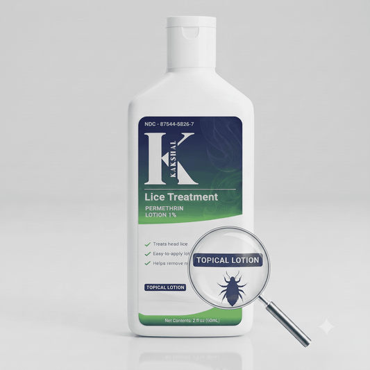 Permethrin Lotion 1% Lice Treatment - 60ml Pack of 1 - My Store